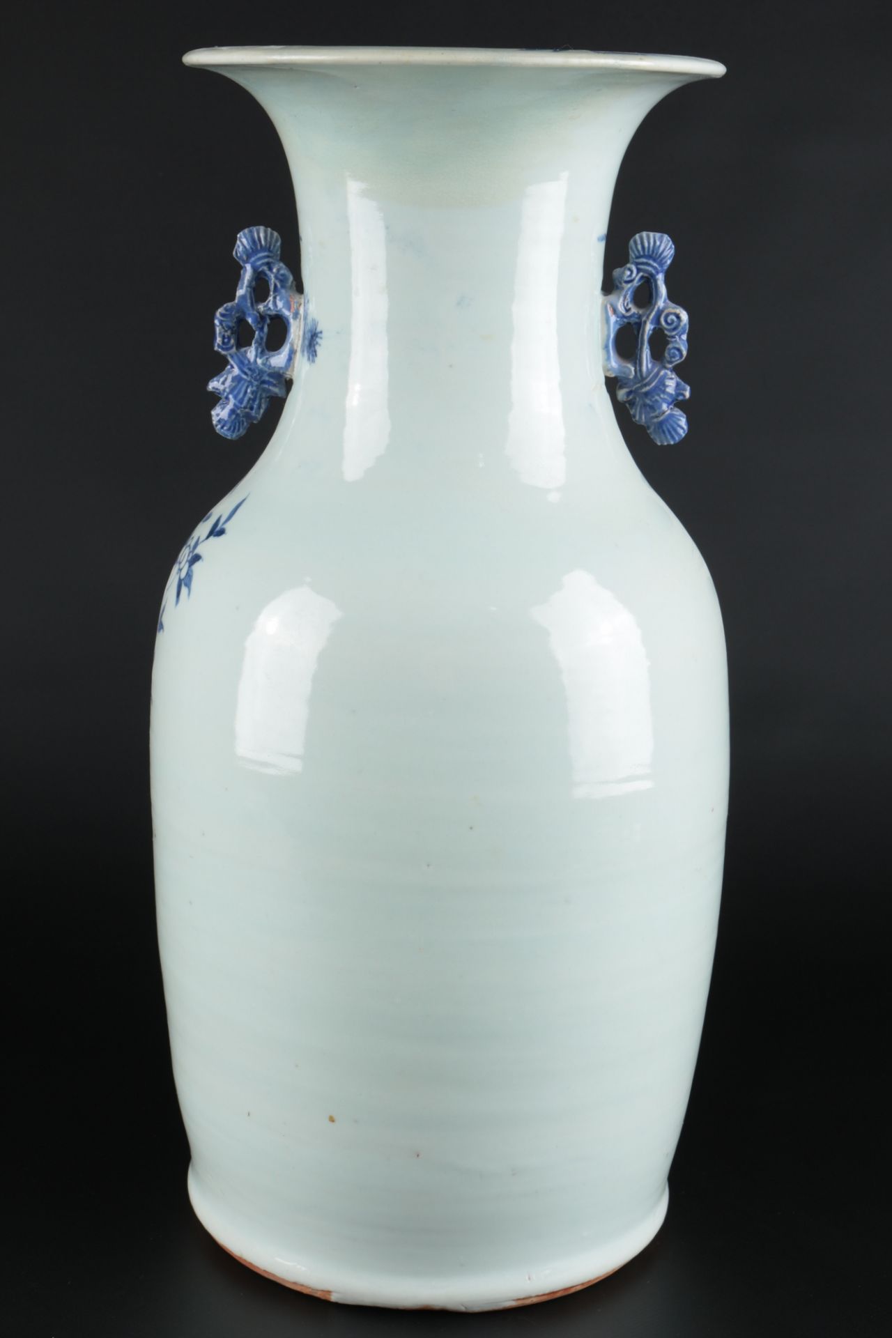 China Balustervase Qing Dynasty, chinese vase 19th century, - Image 2 of 5