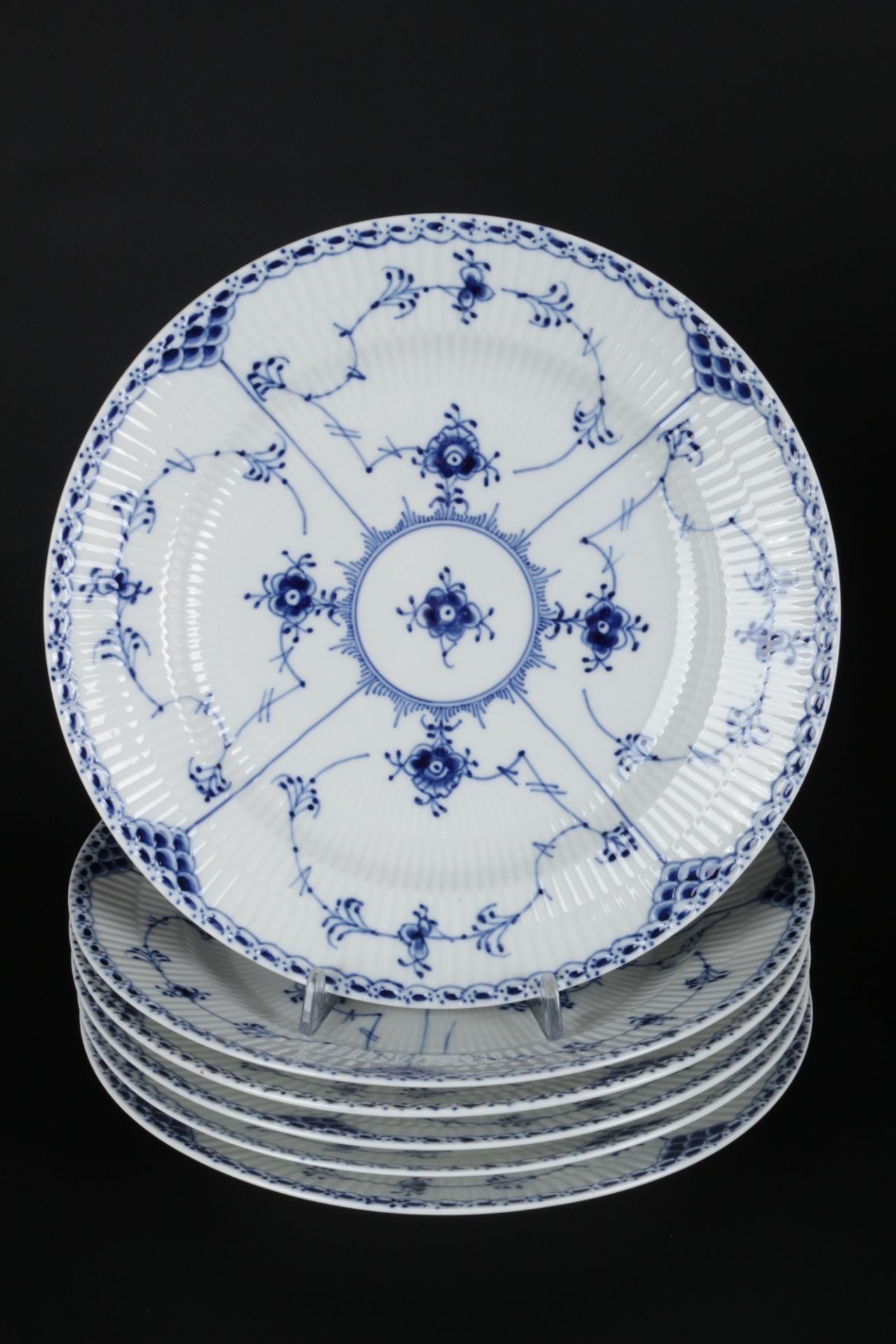 Royal Copenhagen Musselmalet Speiseservice für 6 Personen, dining porcelain, - Bild 2 aus 6