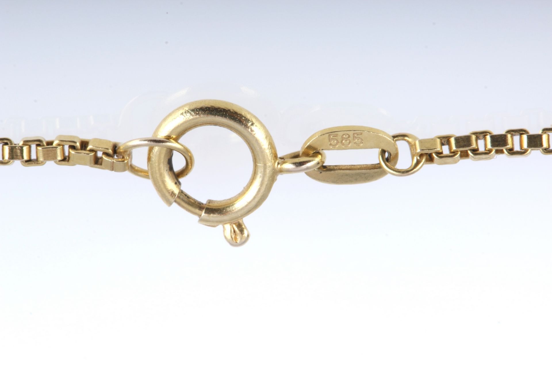 585 Gold Venezianerkette, 14K gold necklace, - Bild 2 aus 4