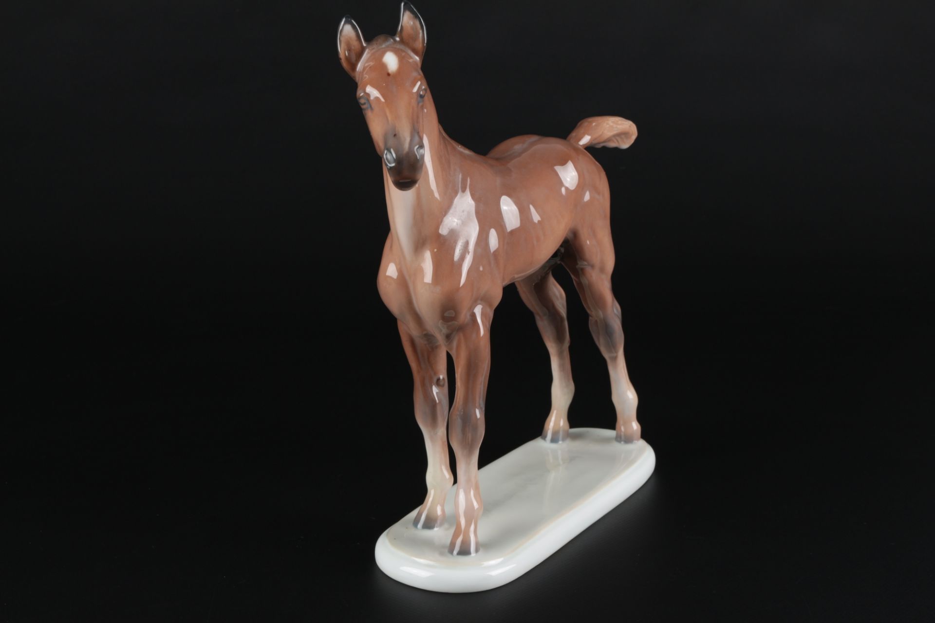 Rosenthal Figur Fohlen Pferd, foal horse, - Image 2 of 6