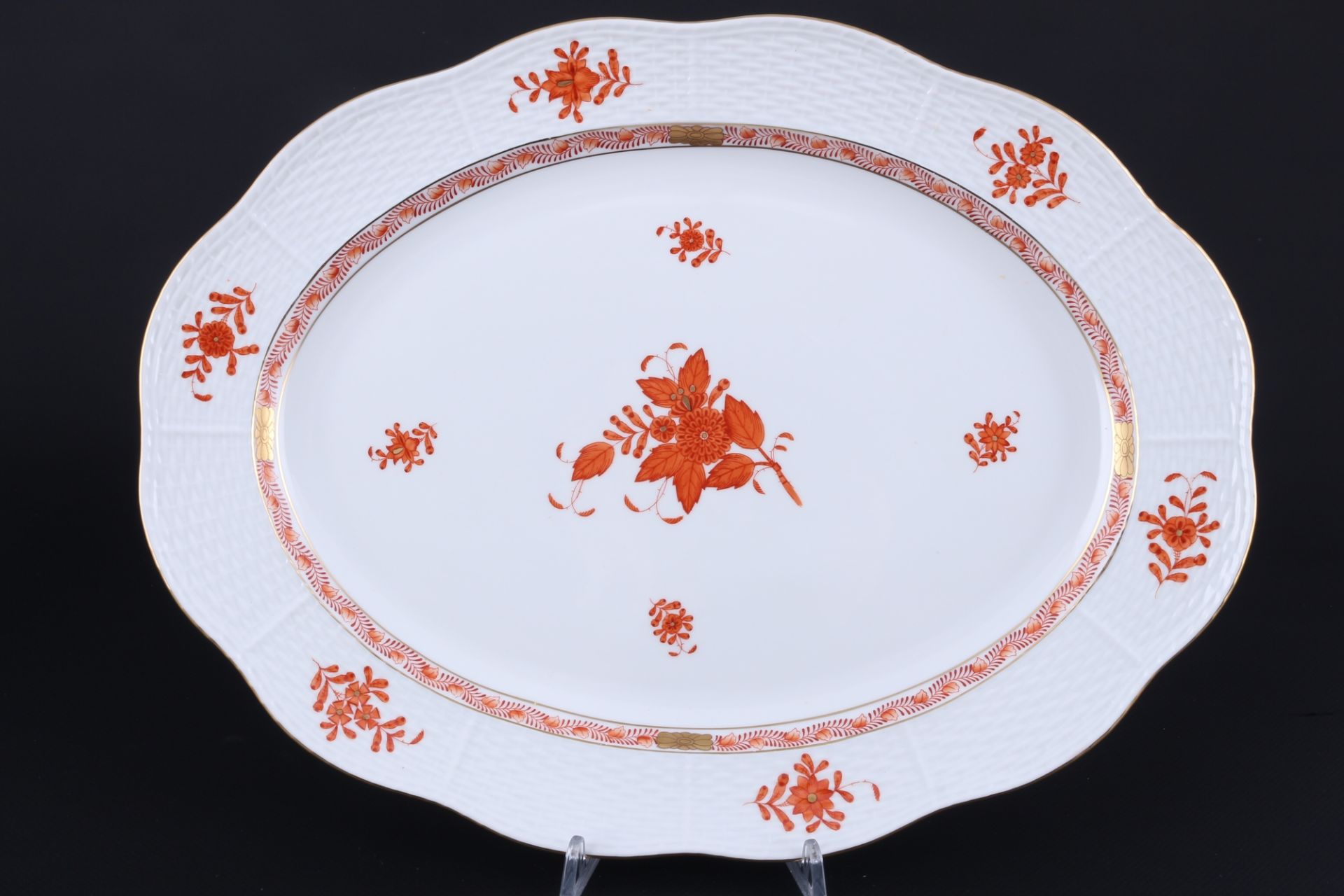 Herend Apponyi Orange 15-teiliges Speiseporzellan, dining porcelain, - Bild 2 aus 6