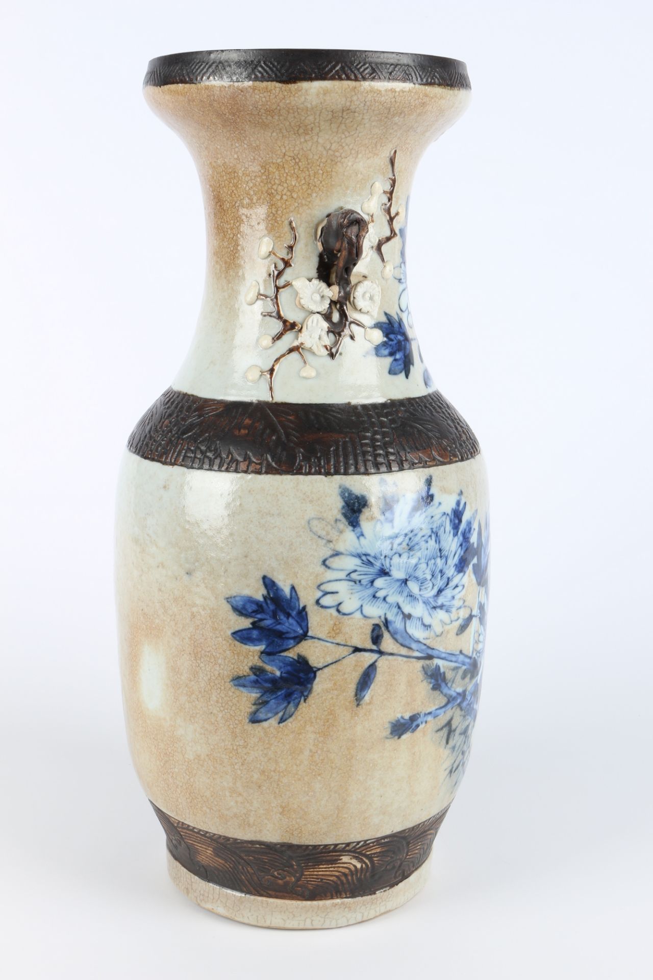 China Vase Nanjing Qing-Dynasty, chinese vase, - Image 4 of 6