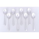 Robbe & Berking Alta 925 Silber 8 Menülöffel, R&B sterling silver spoons,