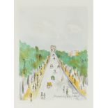Maurice Utrillo (1883-1955) Paris - Die Champs-Elysée, Avenue des Champs-Élysées,