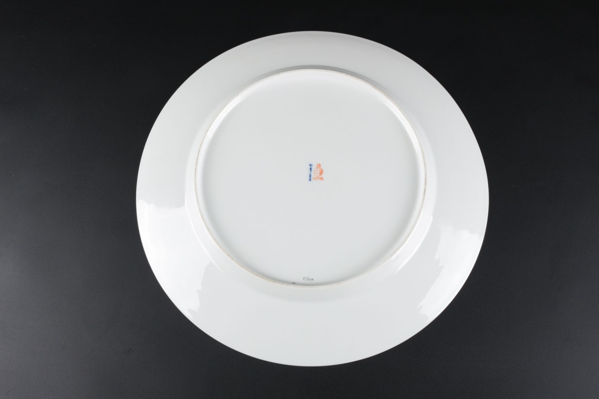 KPM Berlin Kurland Dekor 41 - 4 Gourmetteller D29 cm, 4 gourmet plates, - Image 6 of 6