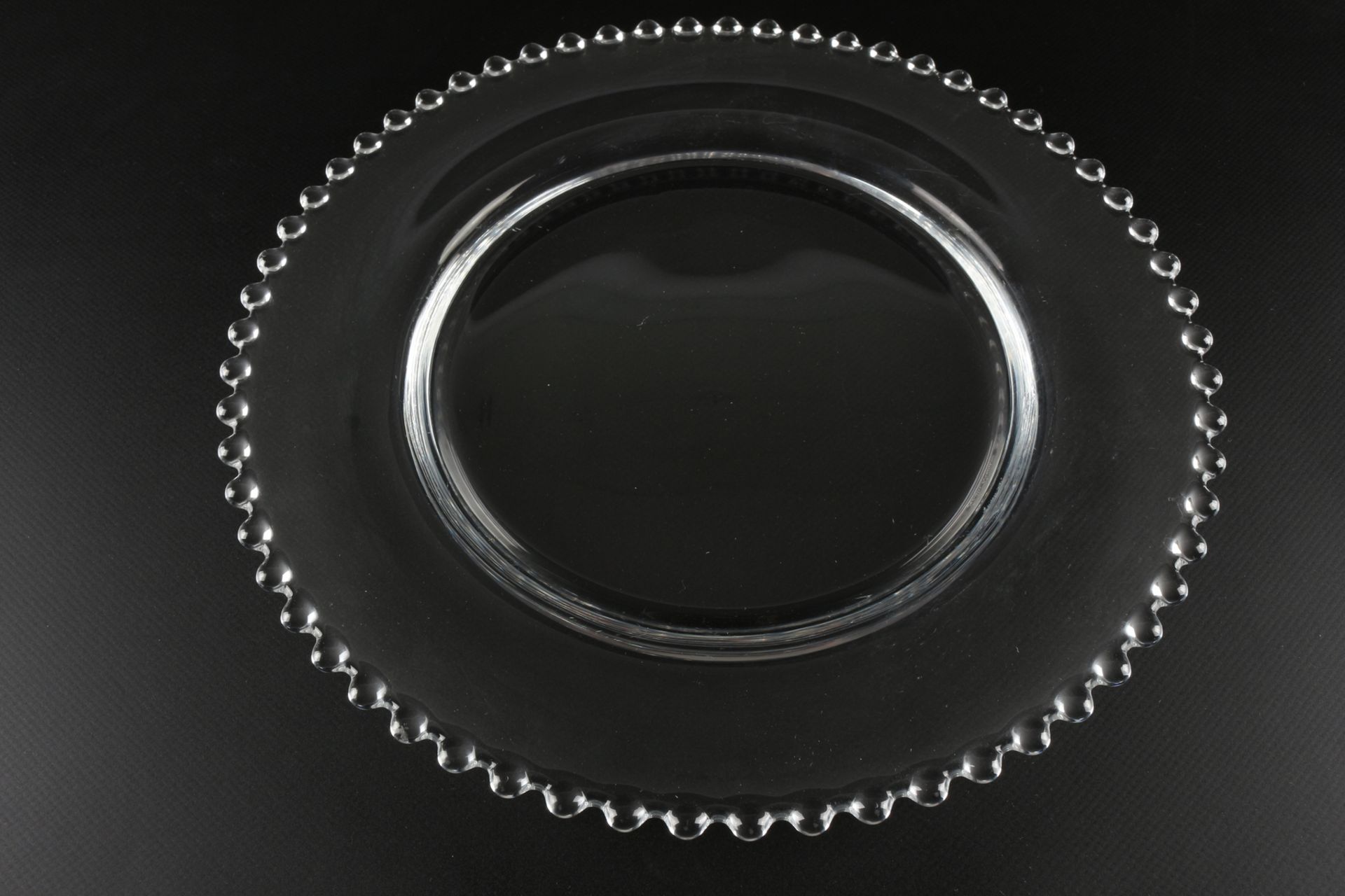 Lalique Andlau 7 Platzteller, crystal plates, - Image 3 of 5