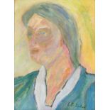 Carl Emil Uphoff (1885-1971) Frauenportrait, woman portrait,