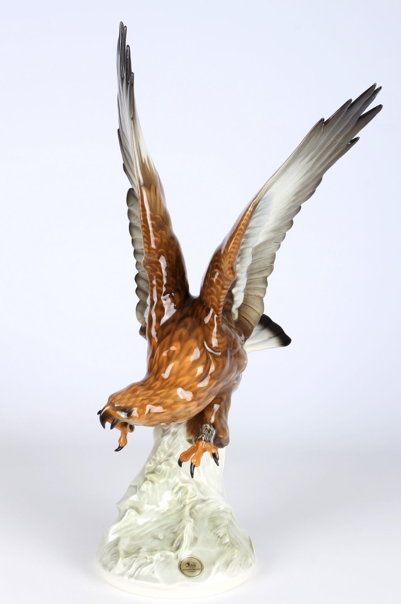 Hutschenreuther Steinadler, porcelain golden eagle, - Bild 2 aus 14