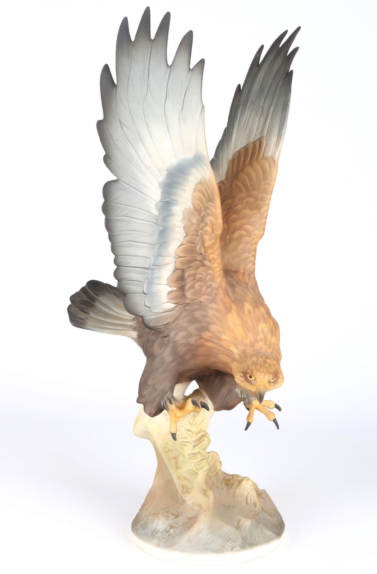 Hutschenreuther Steinadler, porcelain golden eagle,