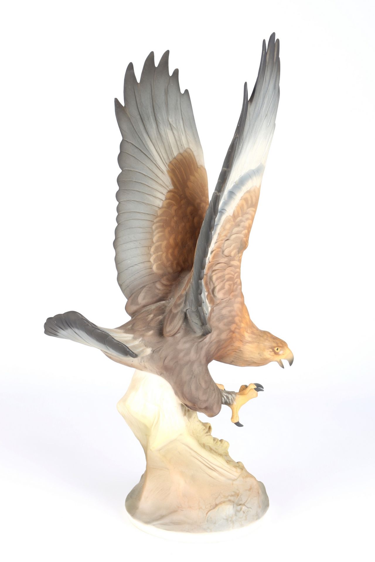 Hutschenreuther Steinadler, porcelain golden eagle, - Bild 4 aus 5