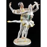 Hutschenreuther Ballet Tanzpaar Carl Werner, ballet dancing couple,