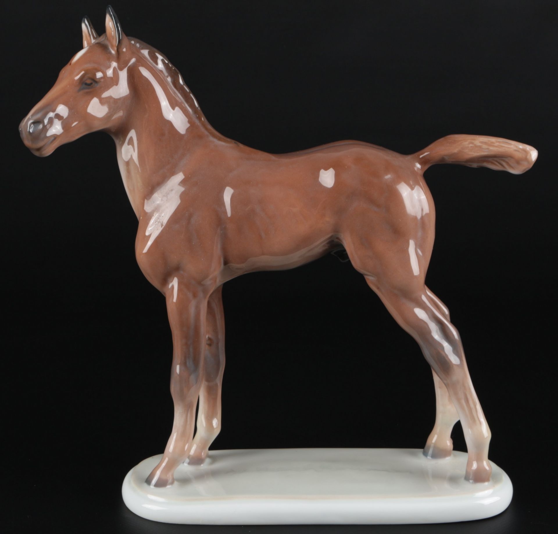 Rosenthal Figur Fohlen Pferd, foal horse,