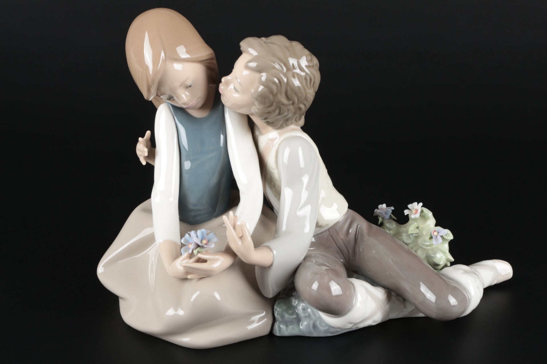 Lladro 3 Kinderfiguren, porcelain children figures, - Image 4 of 6