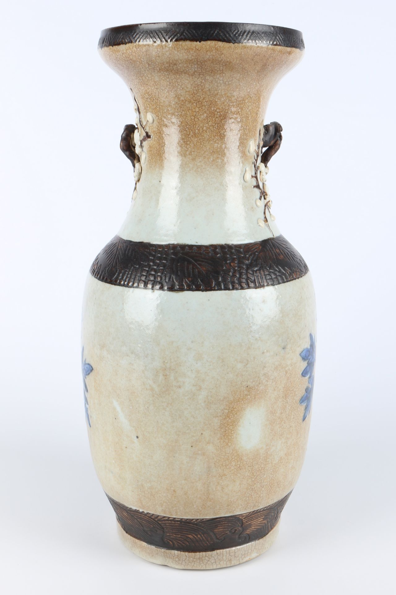 China Vase Nanjing Qing-Dynasty, chinese vase, - Image 3 of 6
