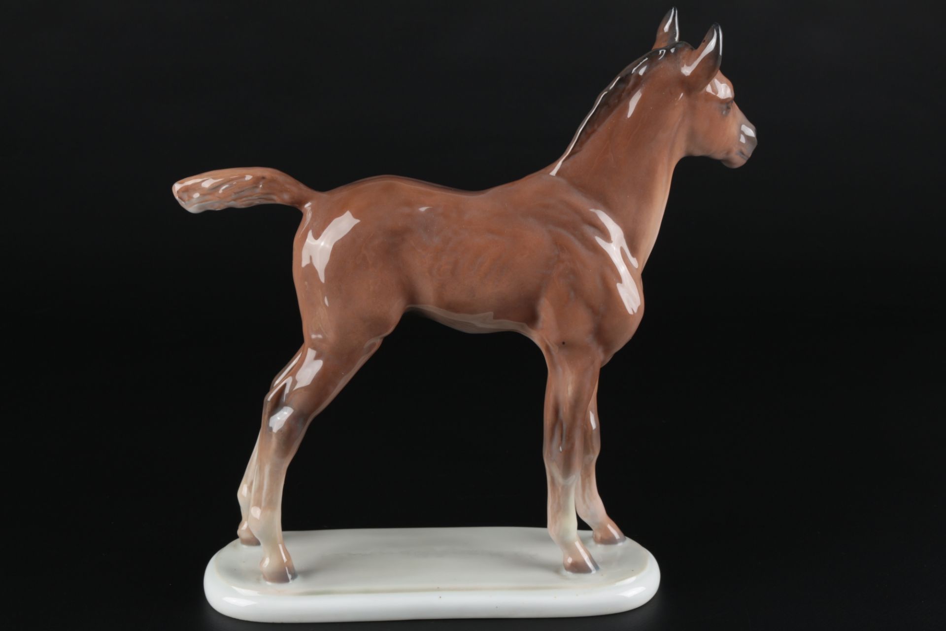 Rosenthal Figur Fohlen Pferd, foal horse, - Image 4 of 6