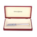 Robbe & Berking Dante 925 Silber Krebsmesser, R&B sterling silver crab knife,