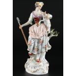 Meissen große Schäfergruppe, porcelain figure,