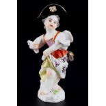 Meissen verkleidete Amorette als Dame 1.Wahl, disguised cupids,