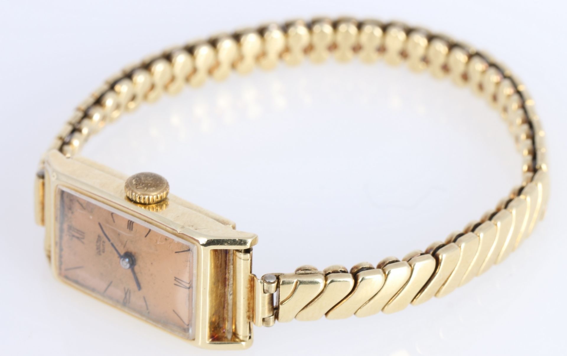 Artos Elite 585 Gold Damen Armbanduhr, women's 14K gold wristwatch, - Bild 2 aus 4