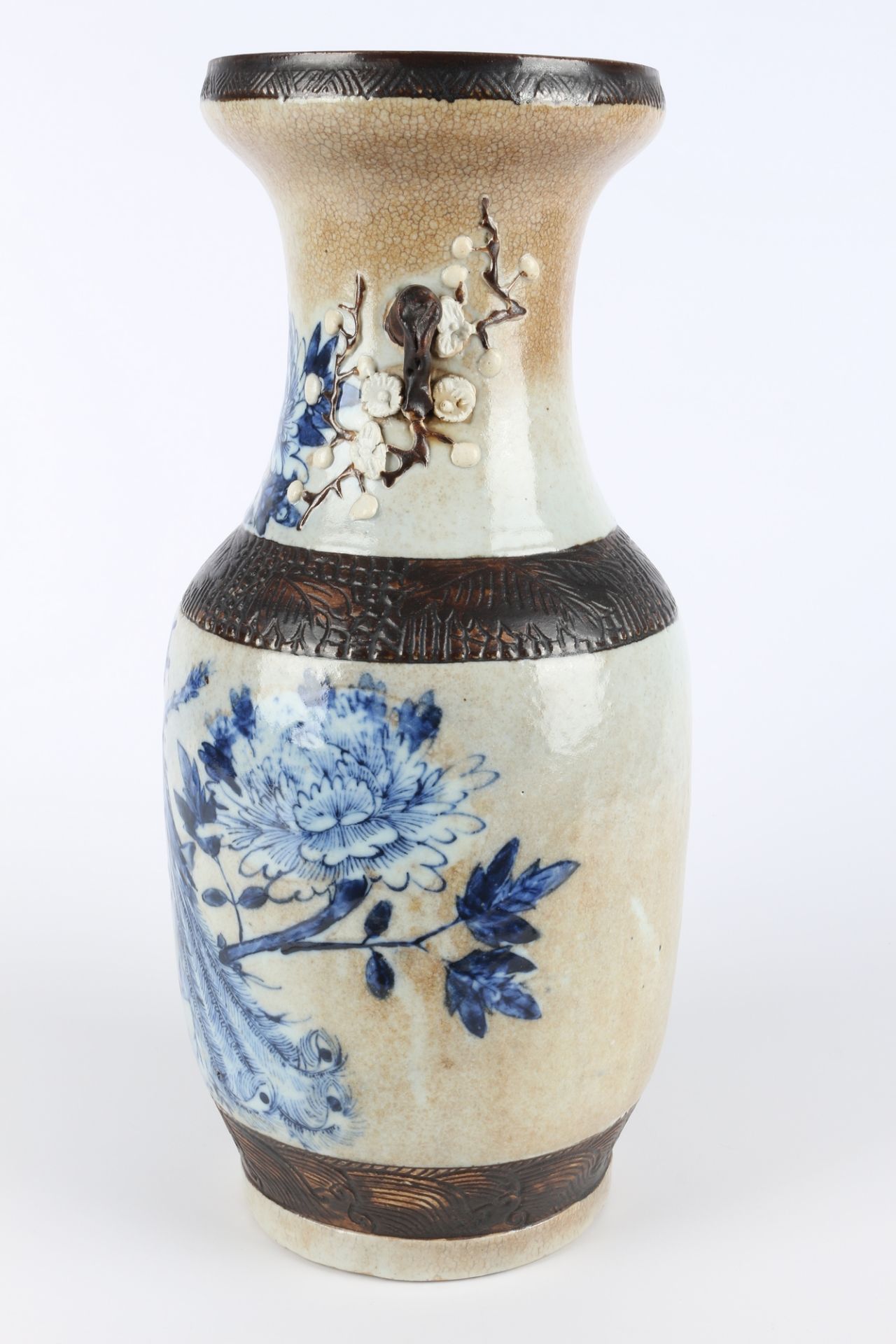 China Vase Nanjing Qing-Dynasty, chinese vase, - Image 2 of 6