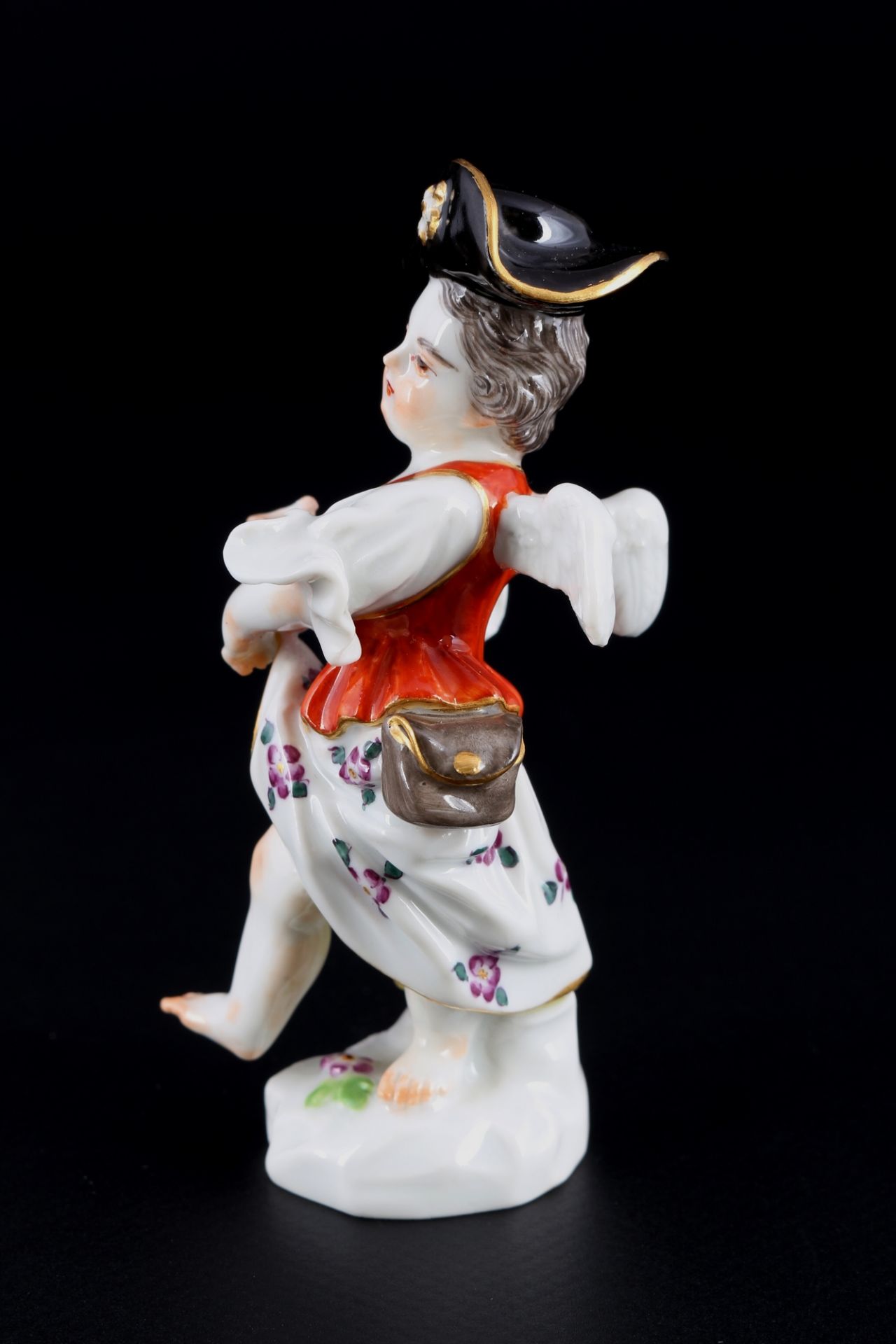 Meissen verkleidete Amorette als Dame 1.Wahl, disguised cupids, - Bild 2 aus 5