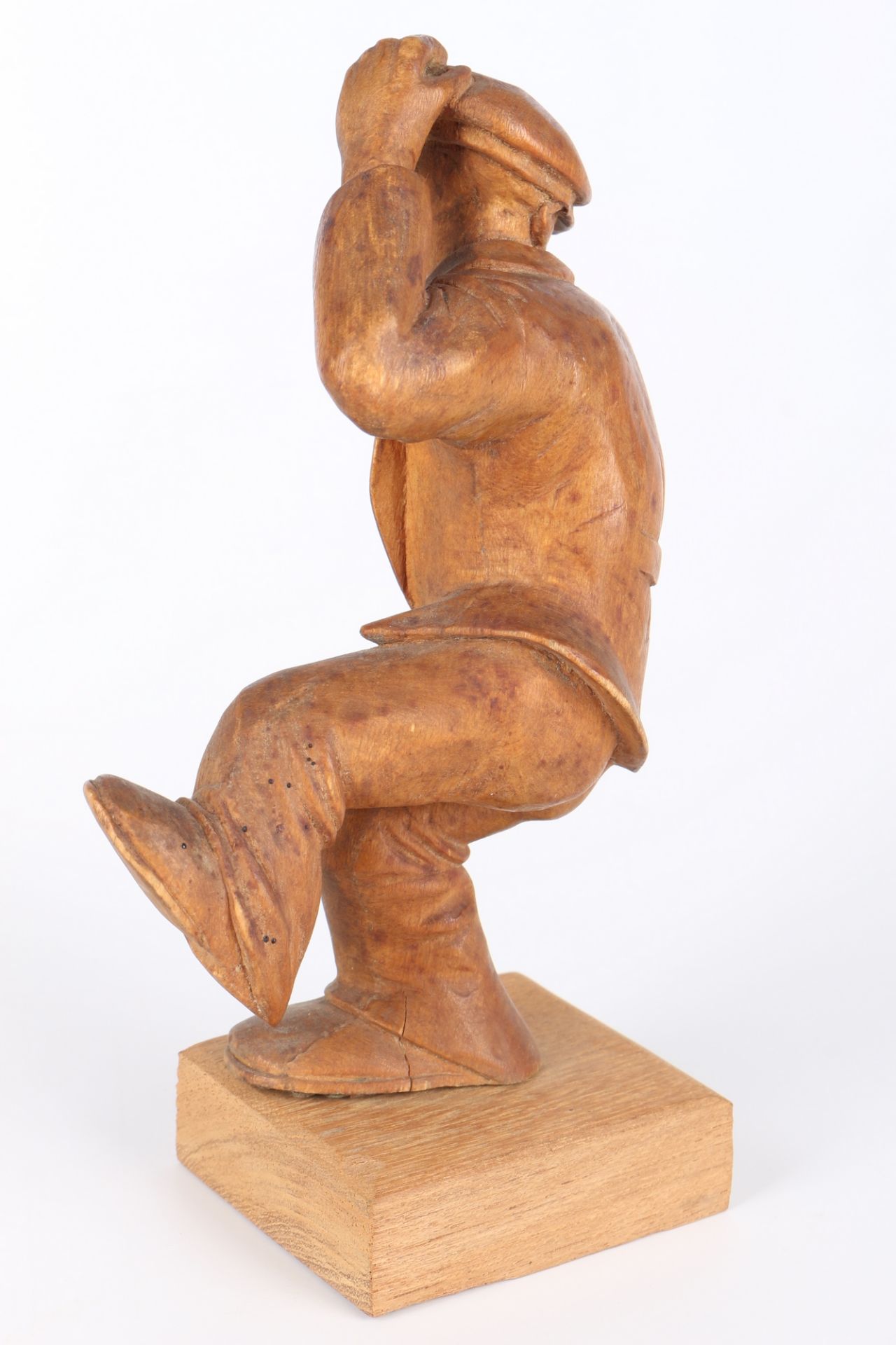 Ludwig Kunstmann (1877-1961) Holzfigur betrunkener Seemann, drunk sailor, - Bild 3 aus 5