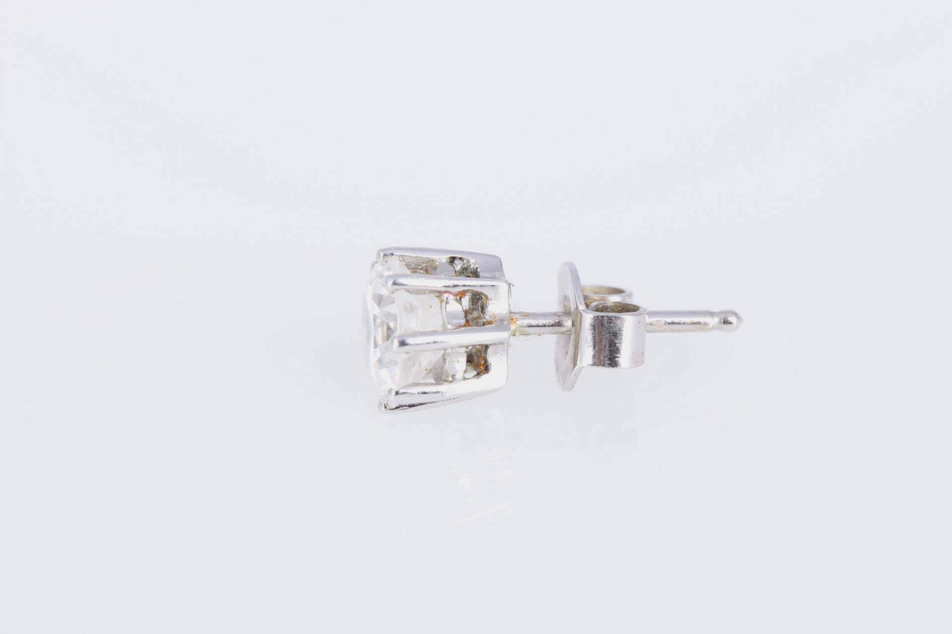 585 Gold Ohrstecker, 14K gold ear studs, - Bild 3 aus 4