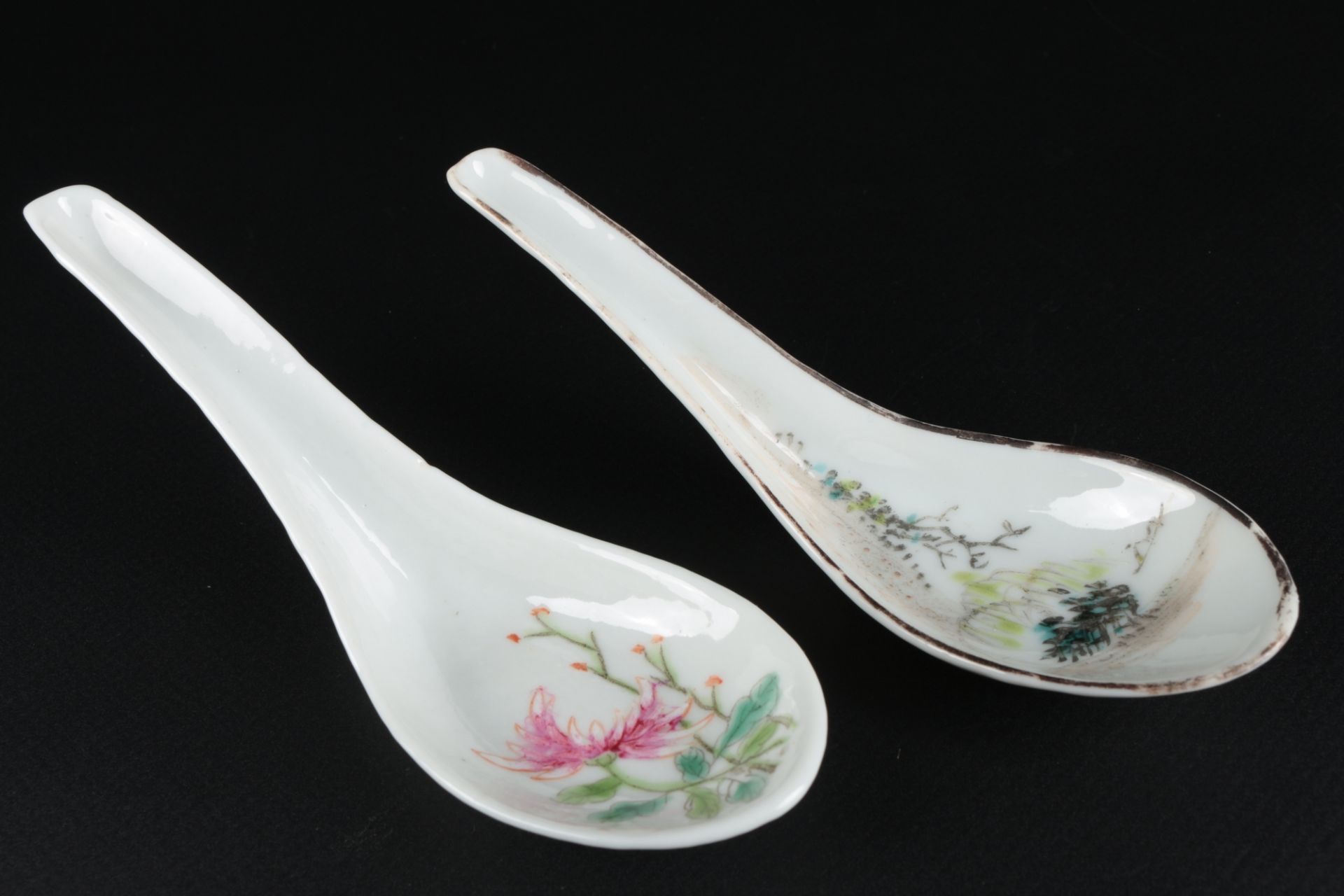 China 6 Löffel diverse Dekore, chinese spoons, - Bild 3 aus 5