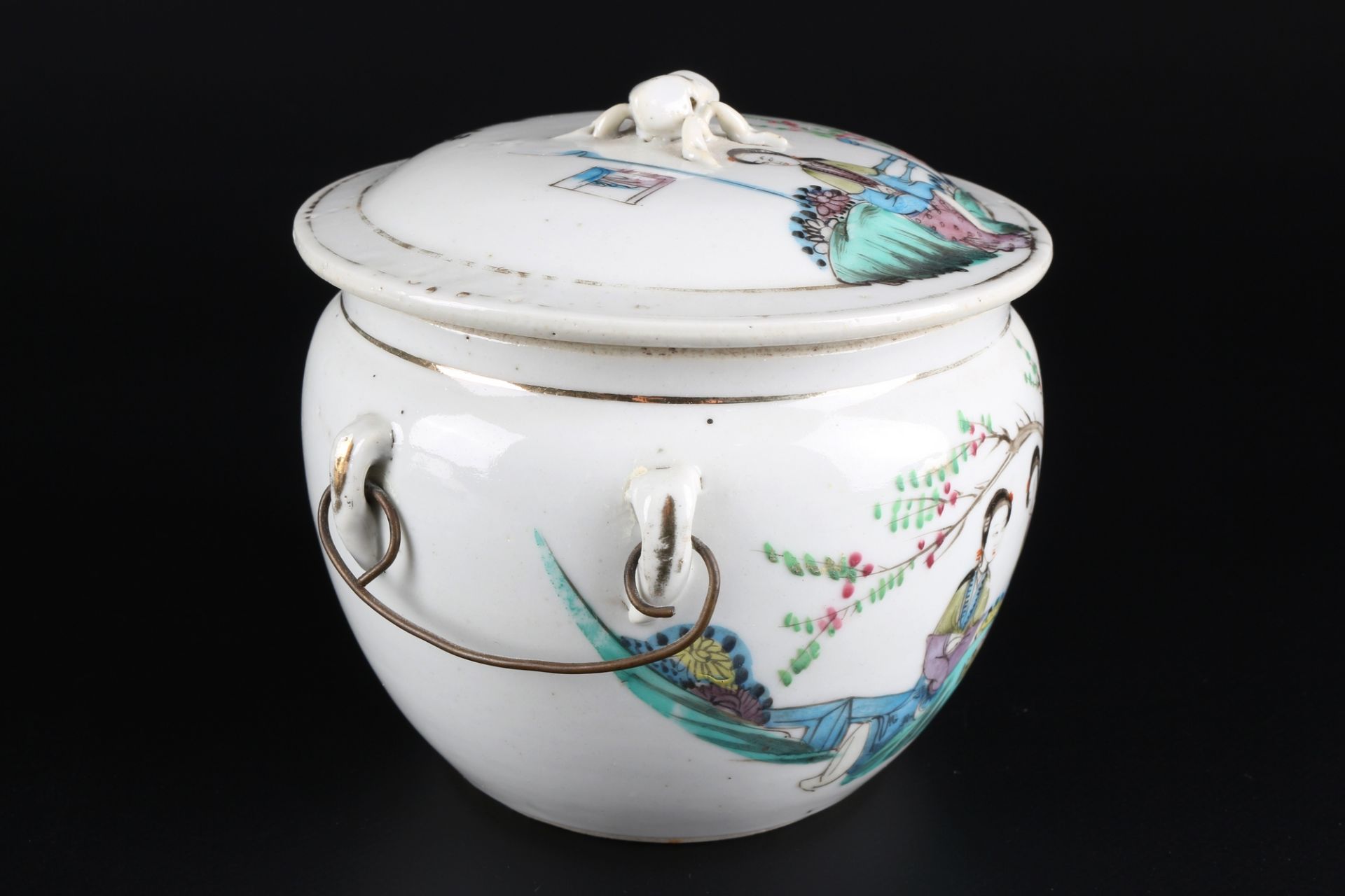China Deckeltopf, chinese bowl mit cover, - Bild 2 aus 4