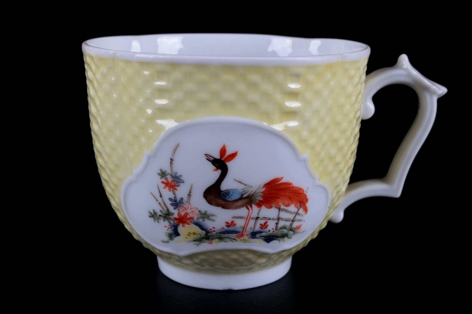 Nymphenburg Paradiesvogel Kaffeegedeck, coffee cup dessert plate, - Bild 2 aus 6