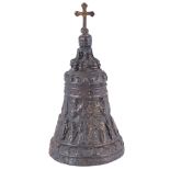 Glocke Bronze 18./19. Jahrhundert, 18th/19th century bronze bell,