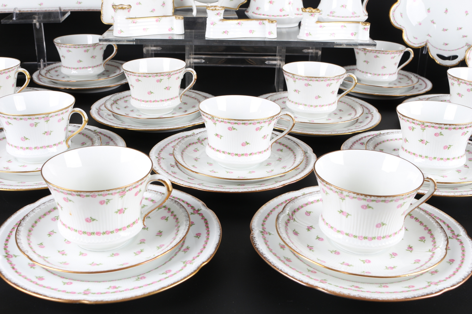 Limoges Gilda Kaffeeservice für 12 Personen, coffee set for 12 pers., - Image 5 of 7