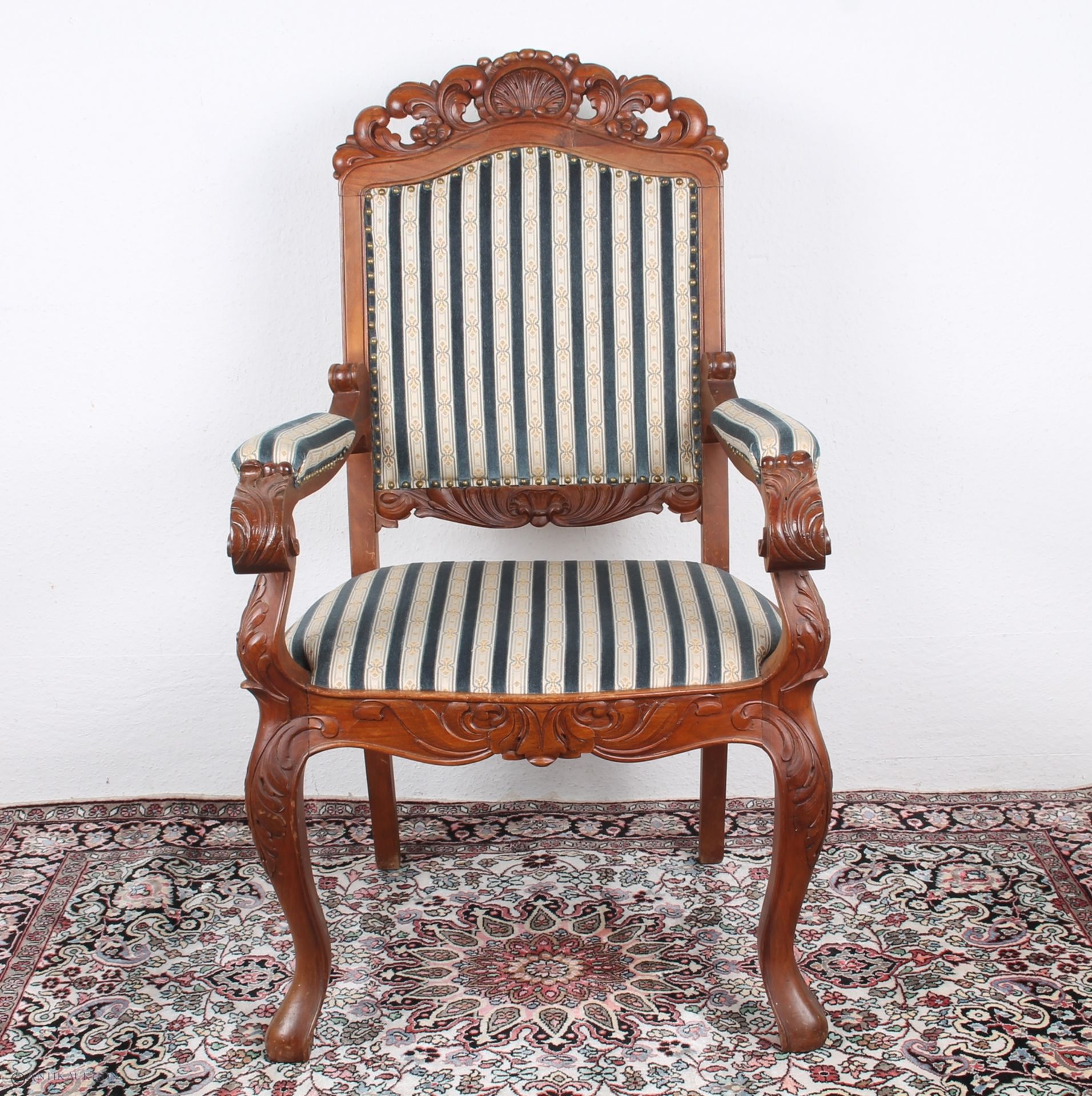 Armlehnsessel 19. Jahrhundert, armchair, - Image 2 of 3
