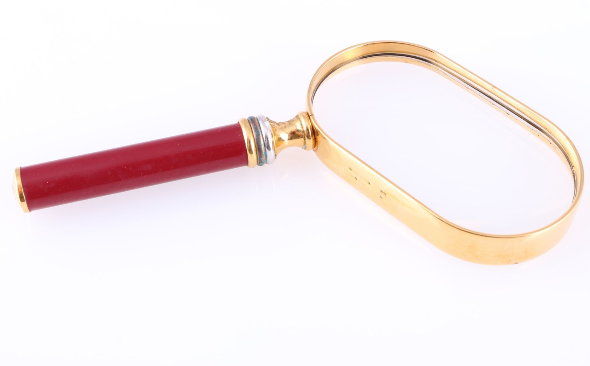 Cartier Trinity Leselupe, magnifying glass loupe, - Image 3 of 6