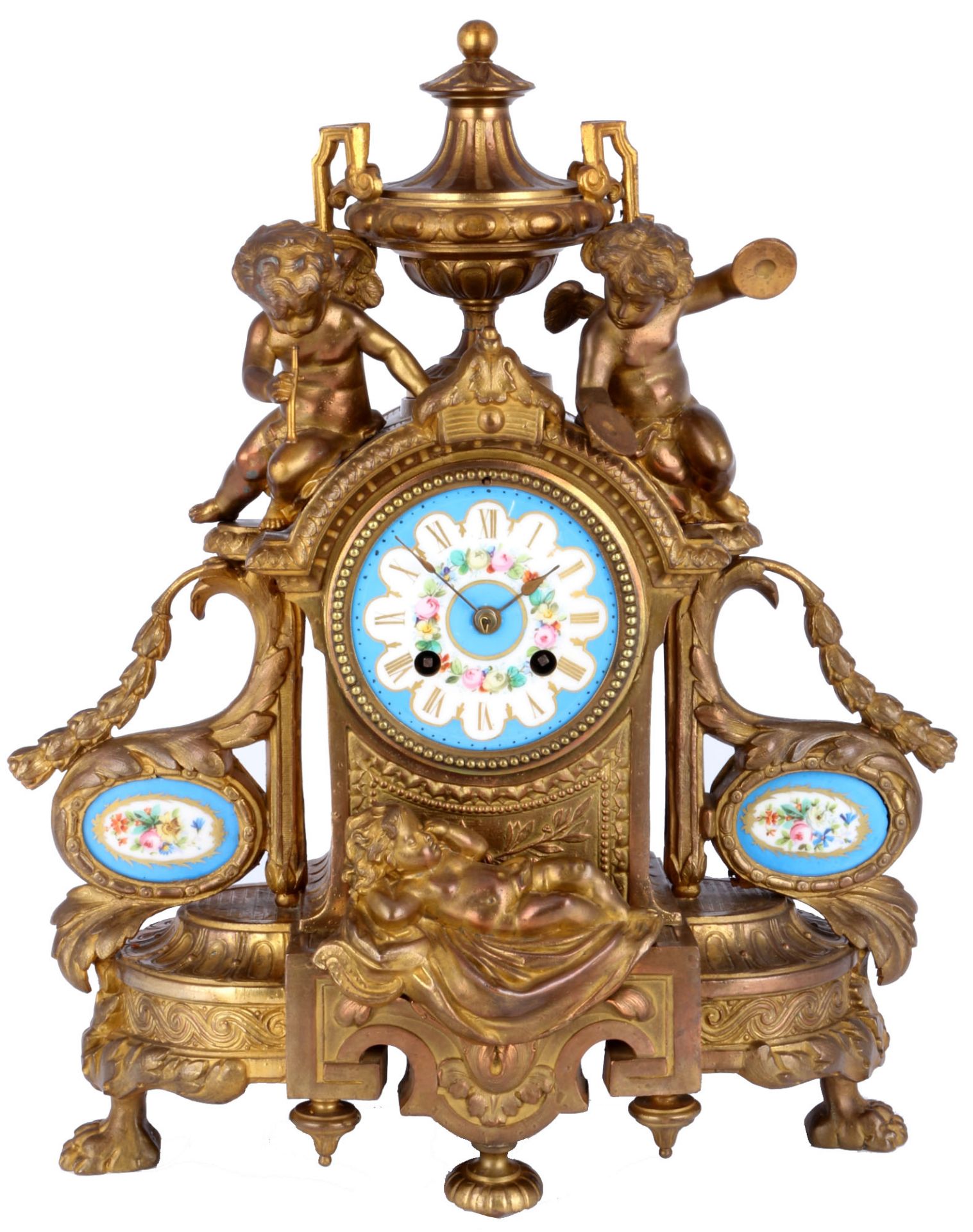 Kaminuhr Frankreich 19. Jahrhundert, french mantel clock 19th century,