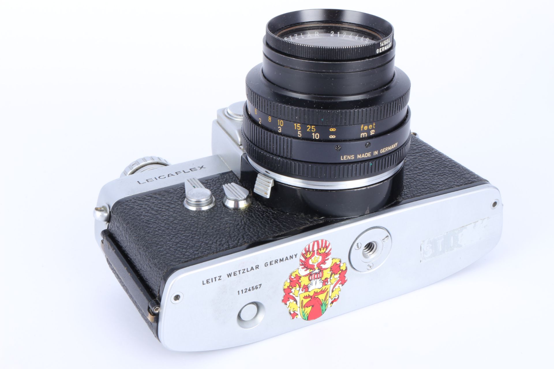 Leicaflex Kamera mit Zubehör, camera with accessories, - Image 3 of 5
