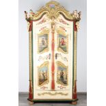 Bauernschrank mit aufgesetzten Putten, farmer cabinet with putti,