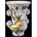 Meissen Schneeballblüten Prunkvase, 1860-1924, snowball blossoms sumptuous vase,