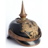 Preussen Pickelhaube für Offiziere Infanterie, Prussian kaiser helmet for officers,