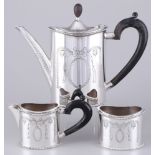 Edzard 925 Silber Kaffeekern, sterling silver coffee set,