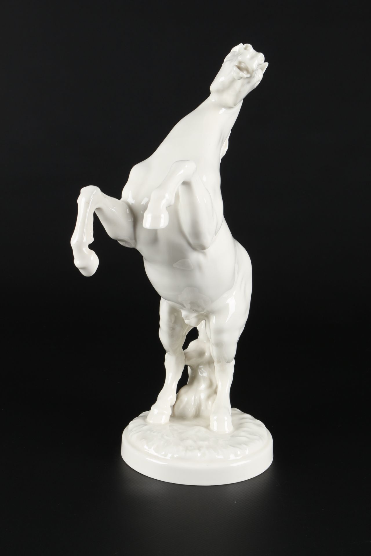 Hutschenreuther aufbäumendes Pferd, Karl Tutter, horse figure, - Image 2 of 6