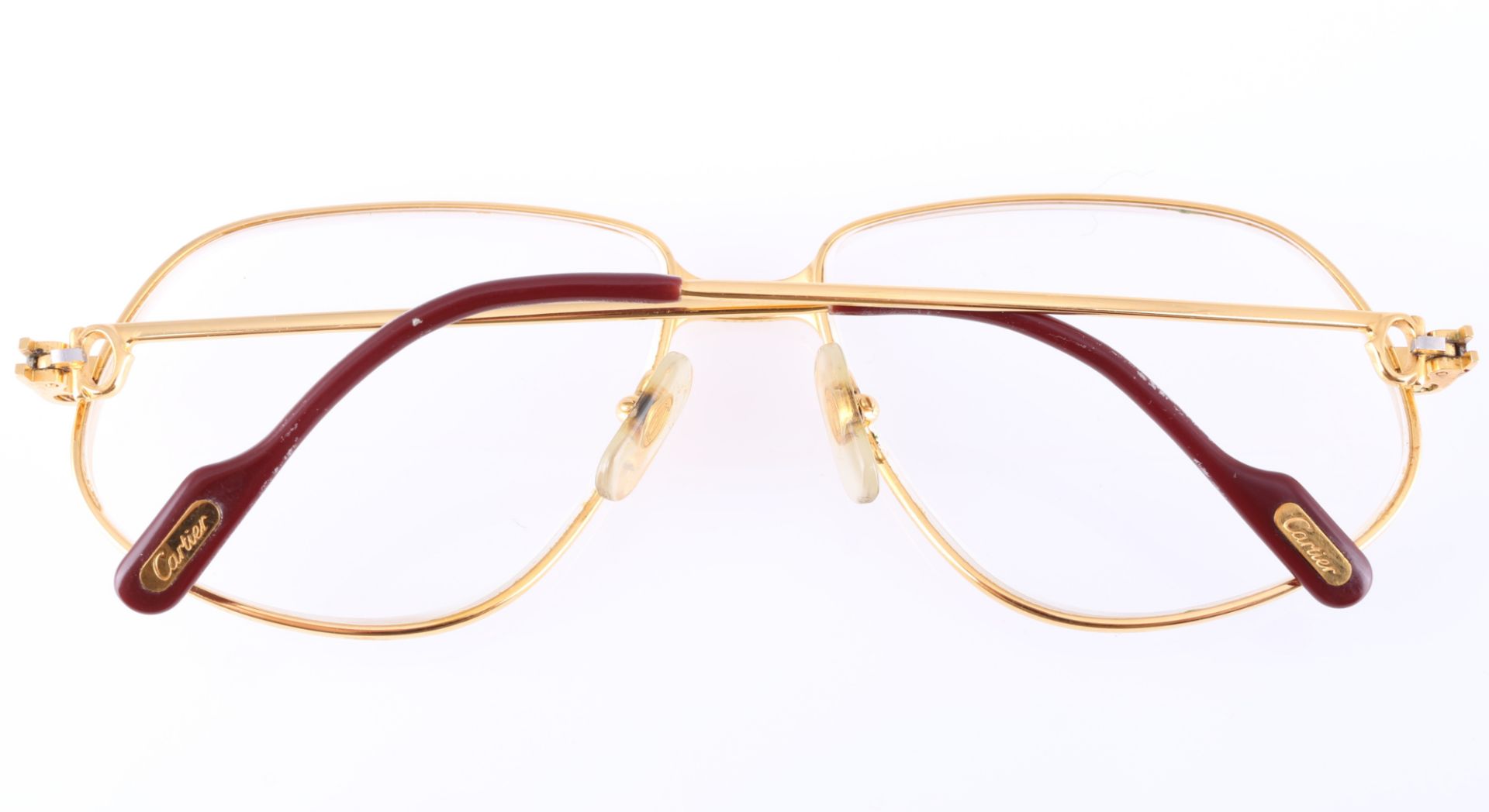 Cartier Panthère G.M. Vintage Brille, vintage designer glasses, - Image 4 of 5