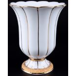Meissen X-Form Prunkvase 1.Wahl, porcelain vase 1st choice,