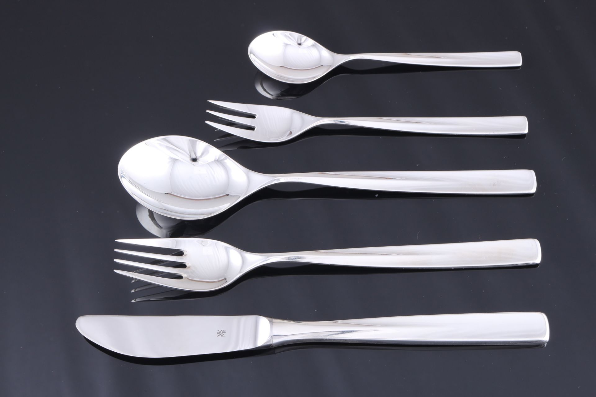 WMF Amsterdam 800 Silber Besteck, silver cutlery, - Image 2 of 5