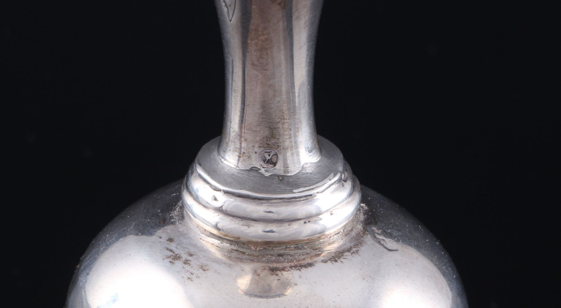 Niederlande 833 Silber Glocke, 19. Jahrhundert, dutch silver bell 19th century, - Bild 5 aus 6