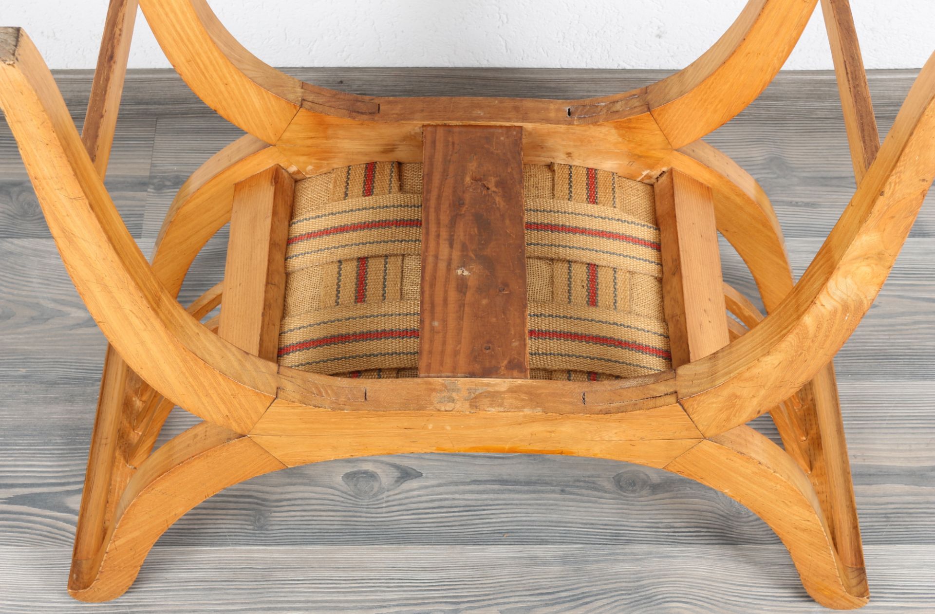 Sitzhocker 19. Jahrhundert, 19th century stool, - Bild 3 aus 3