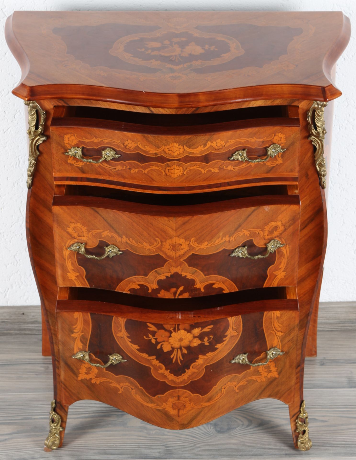 Kommode im Barockstil, 
baroque style chest of drawers, - Bild 3 aus 5