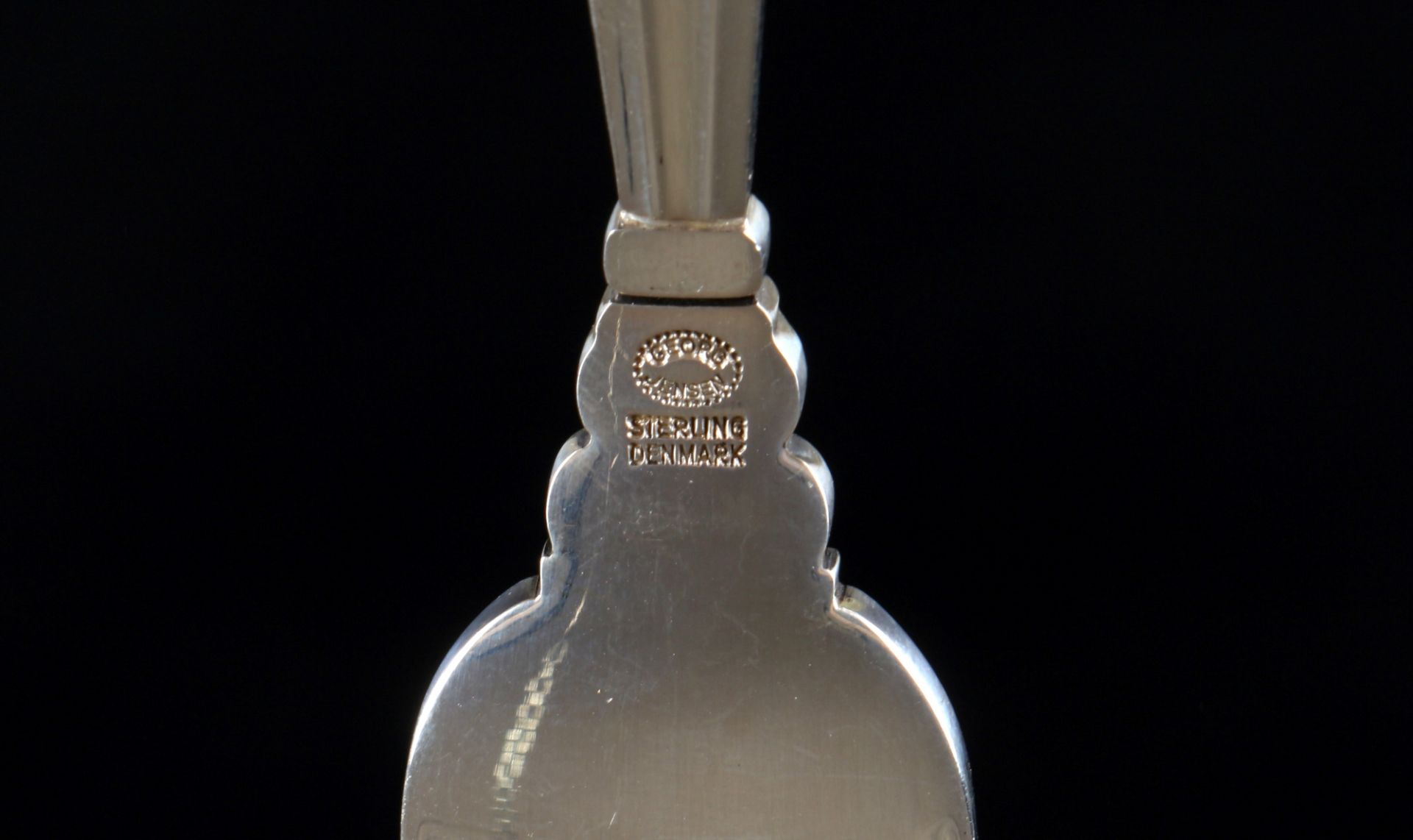 Georg Jensen Acorn König 925 Silber Vorspeisebesteck, 12-teilig, silver hors d'oeuvre cutlery, - Image 4 of 4