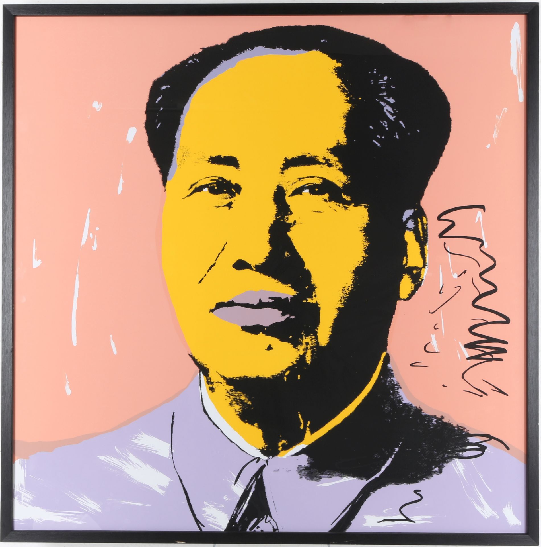 Andy Warhol (1928-1987) Mao Tse Tung - Sunday B. Morning Edition, large screen print, - Image 2 of 2