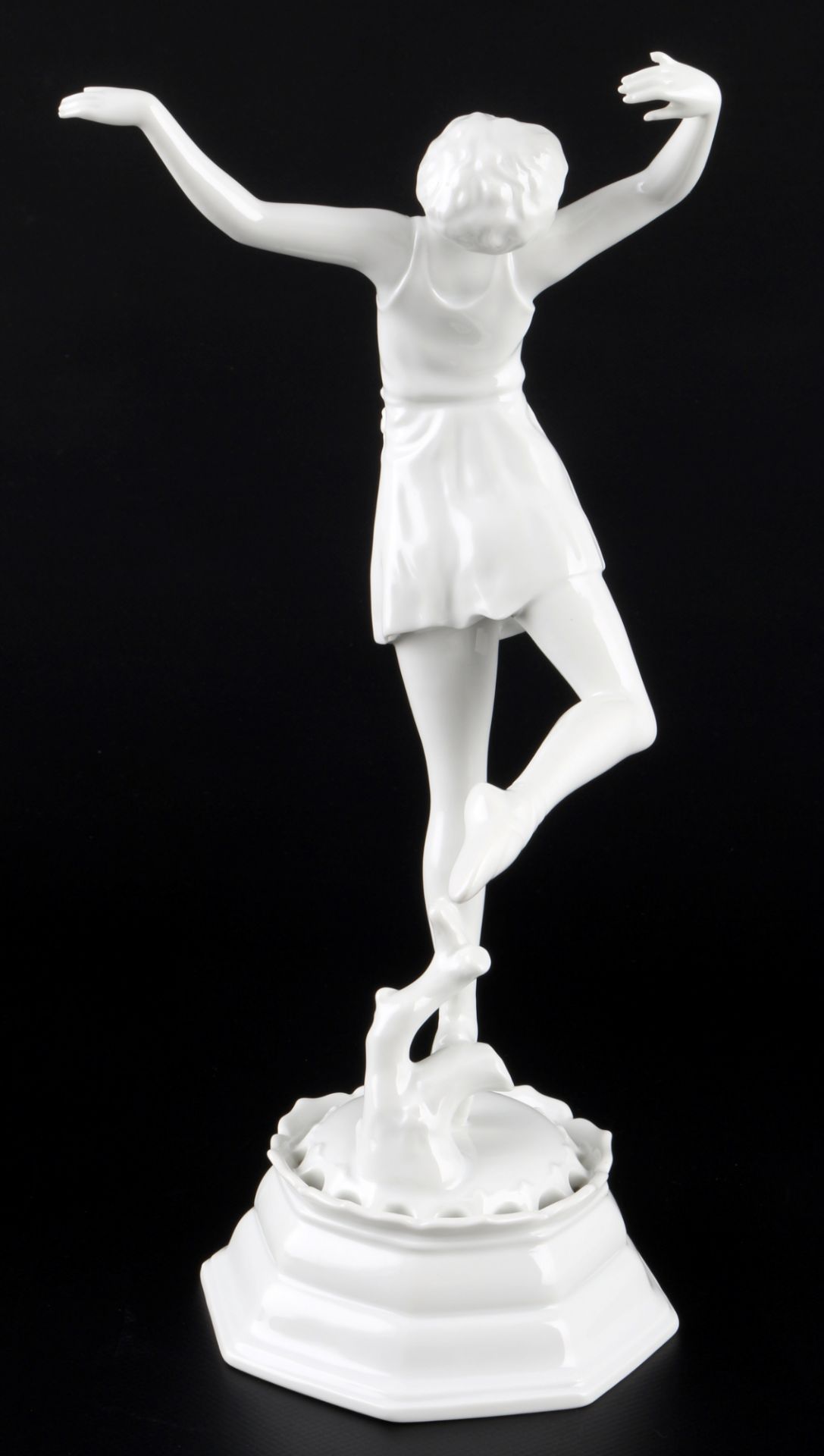 Rosenthal Art Deco Tänzerin, female dancer, - Image 3 of 6